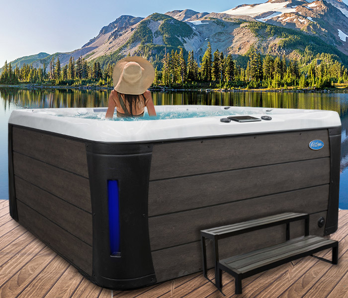 Calspas hot tub being used in a family setting - hot tubs spas for sale Everett