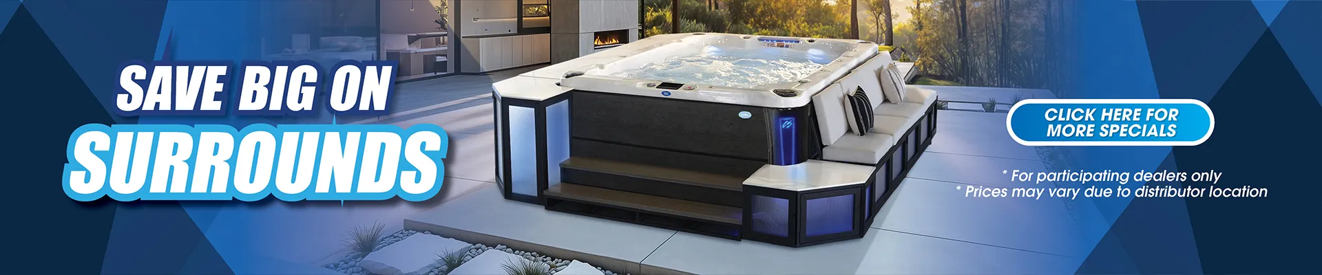 Calspas hot tub being used in a family setting - Everett